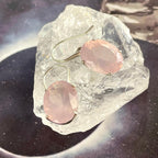 Rose Quartz Cocktail Earrings