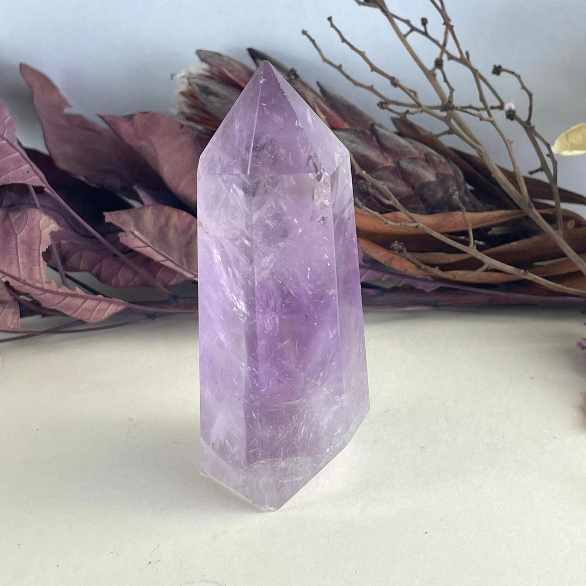 Amethyst With Smokey Quartz