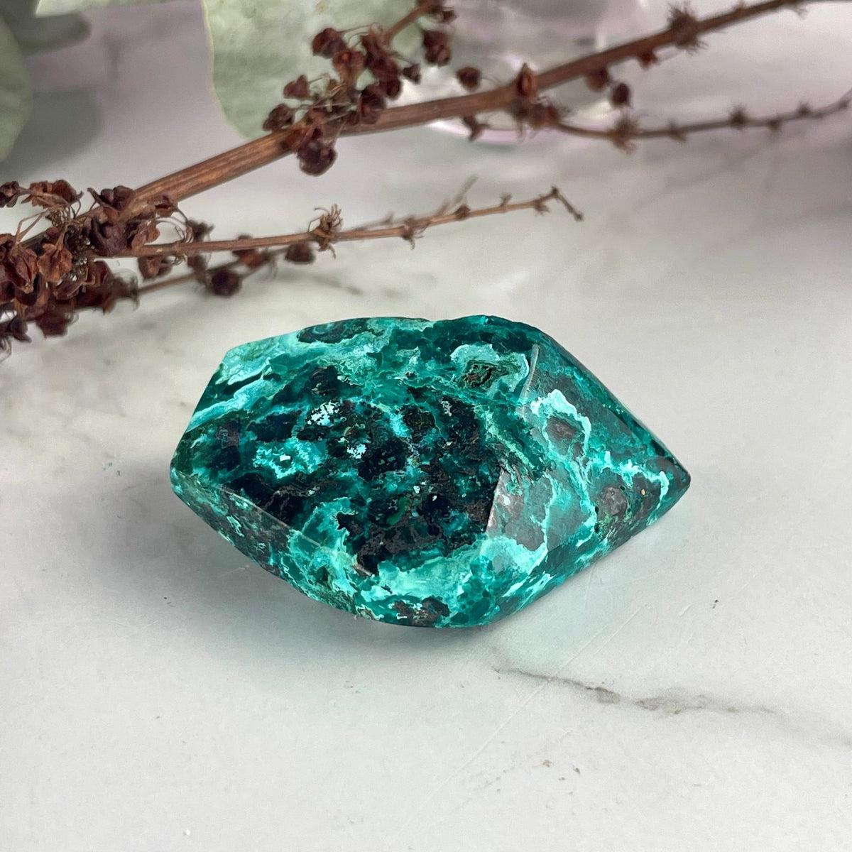 Shattuckite, Dioptase & Chrysocolla Freeform