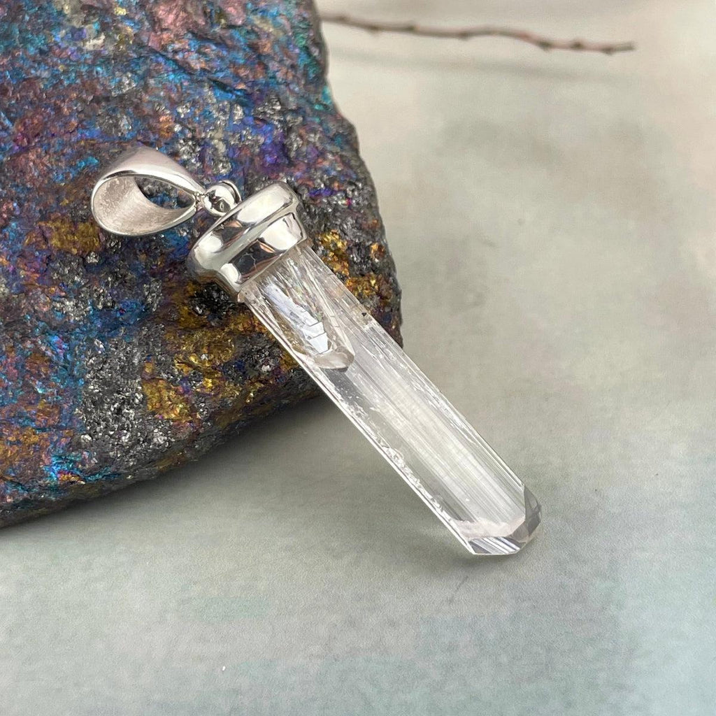 Pale Pink Crystal Pendant