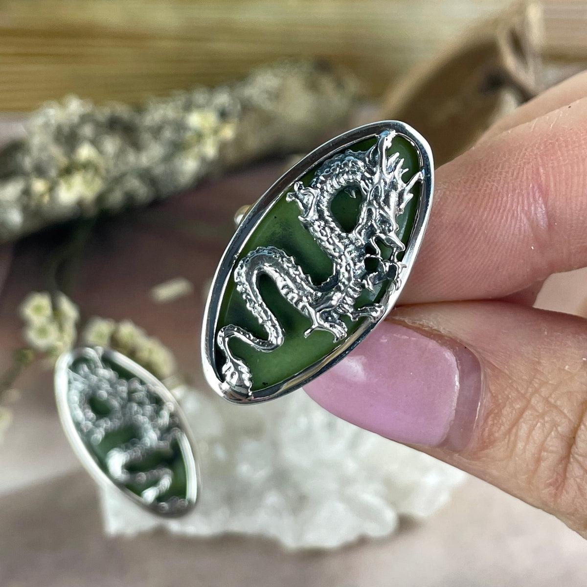 Dragon Ring And Pendant Set