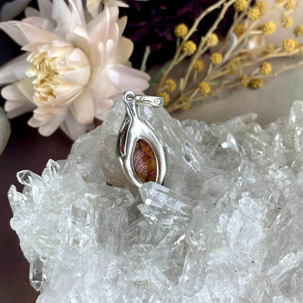 Dark Orange Amber Jewellery