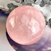 Large Rose Quartz Crystal Ball