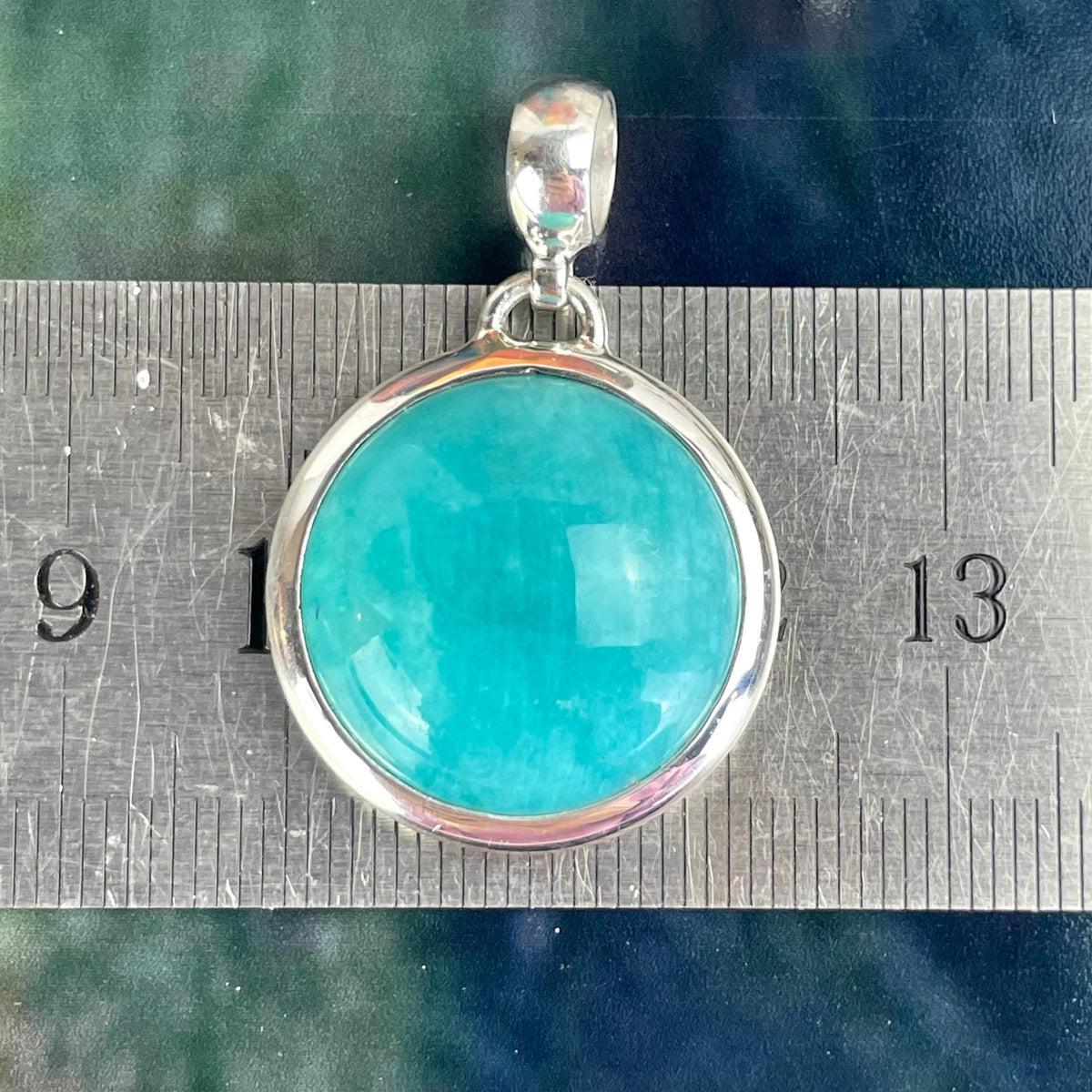 Amazonite Cabachon Pendant