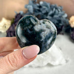 Agate Crystal Heart