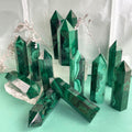 Malachite Crystal Points
