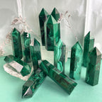 Malachite Crystal Points