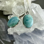 Ocean Pattern Stone Earrings