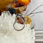 Organic Design Amber Ring