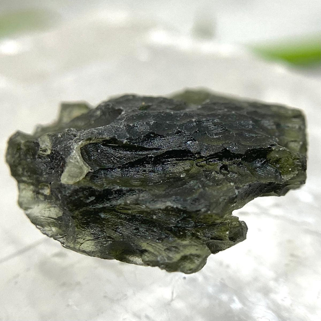 Authentic Moldavite Raw Pieces 3.4 - 4.43g