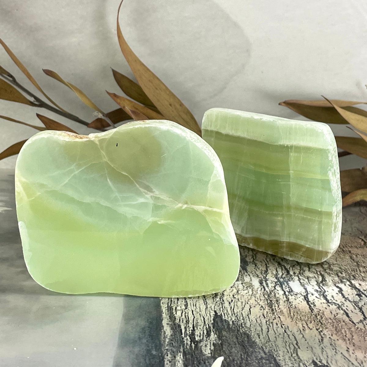Green Calcite Slab