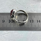 Rough Pink Tourmaline Ring