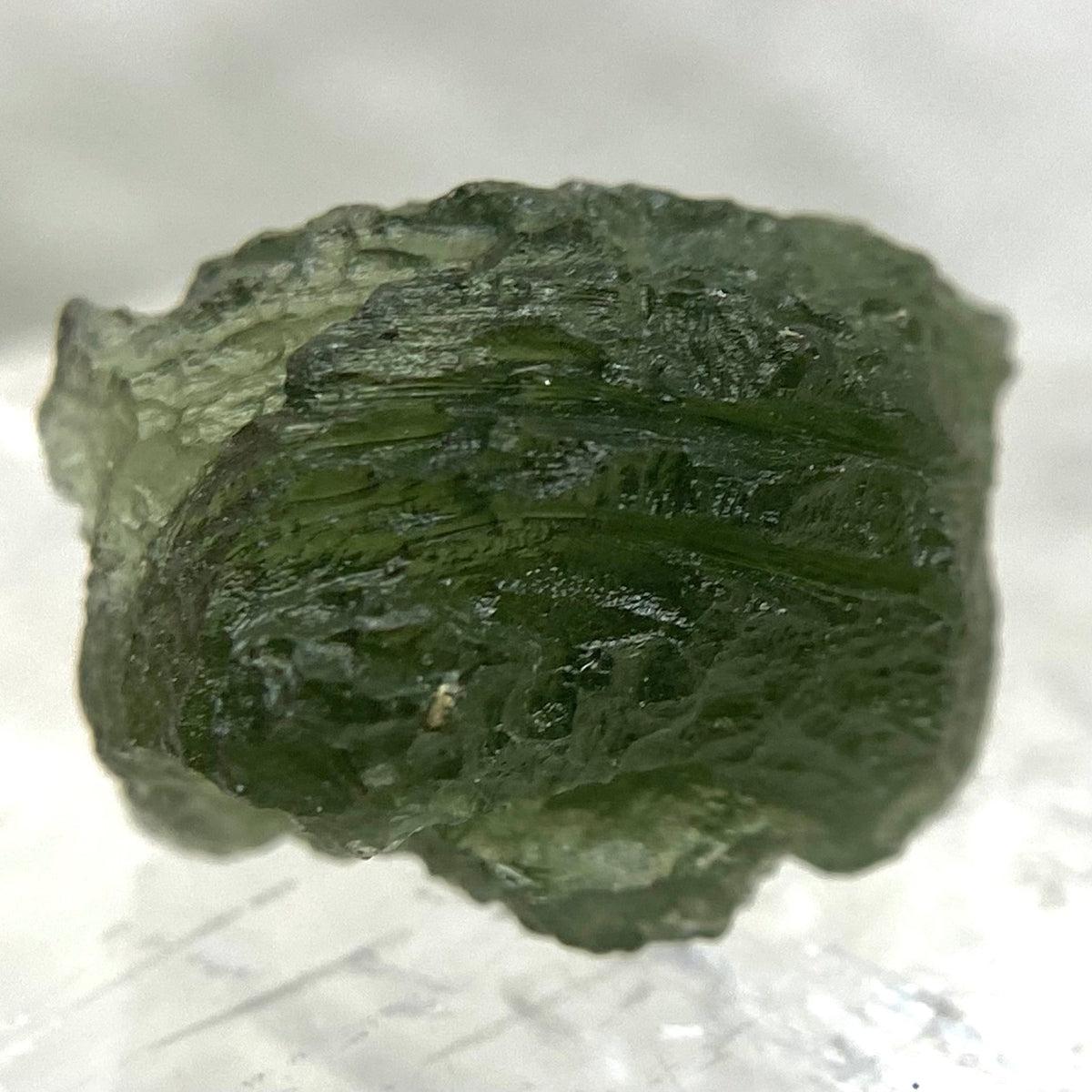 Authentic Moldavite Raw Pieces 3.4 - 4.43g