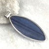 Kyanite Pointed Oval Pendant