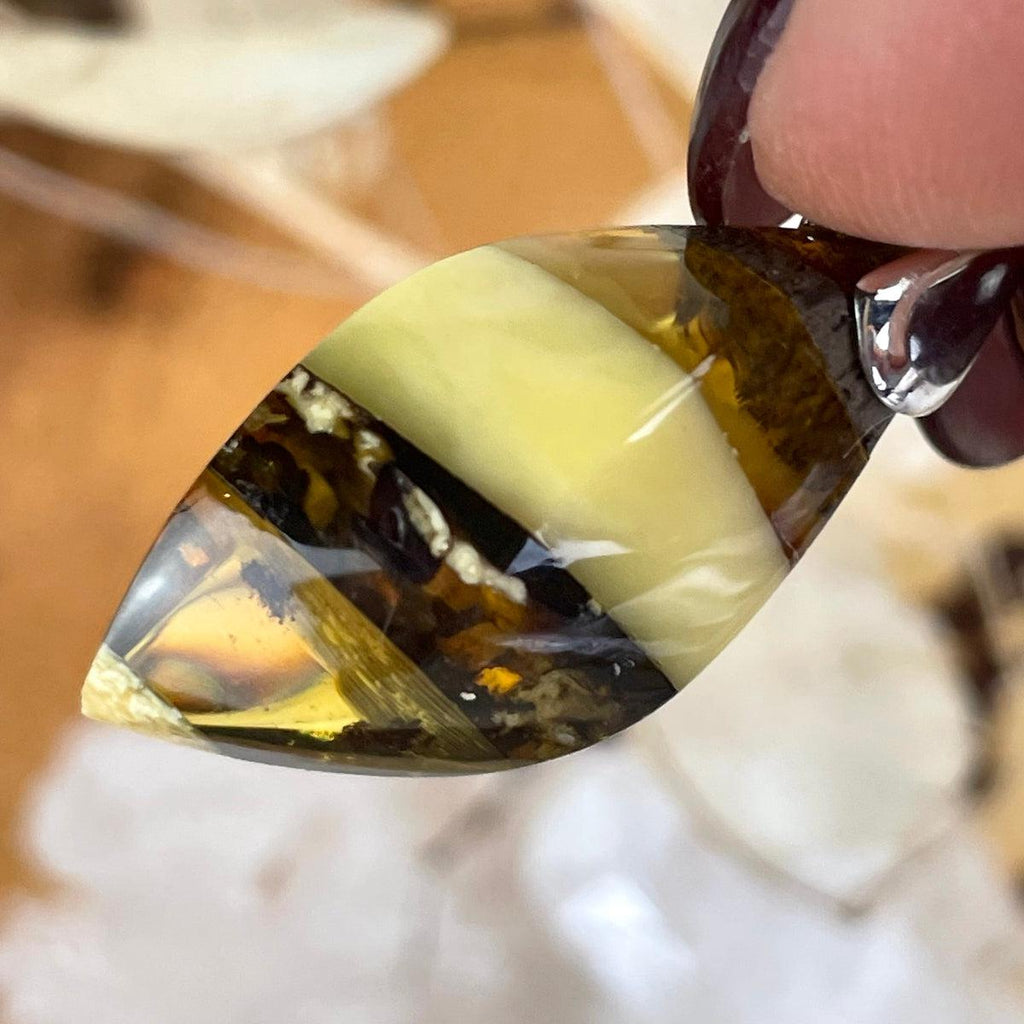 Amber In Silver Jewellery