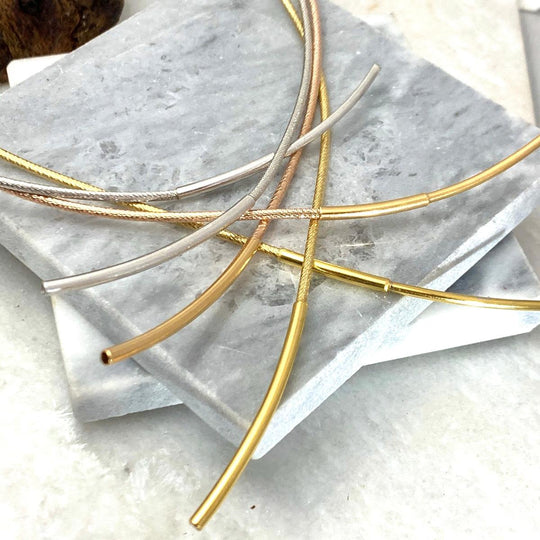 Omega Diamond Cut Necklace 1.85mm 42cm