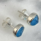 Raw Crystal Silver Studs