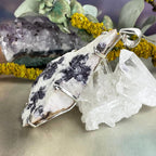Large Crystal Cluster Pendant