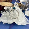 Blue Gemstone Rectangle Ring