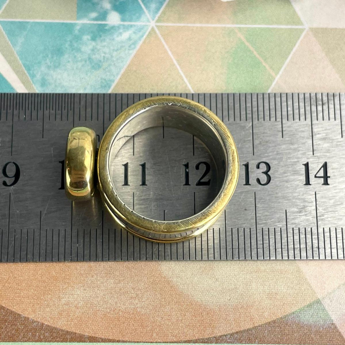 Modern Look Fidget Ring