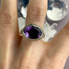 Royal Design Amethyst Ring