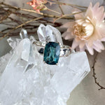 Contemporary Style Fluorite Ring