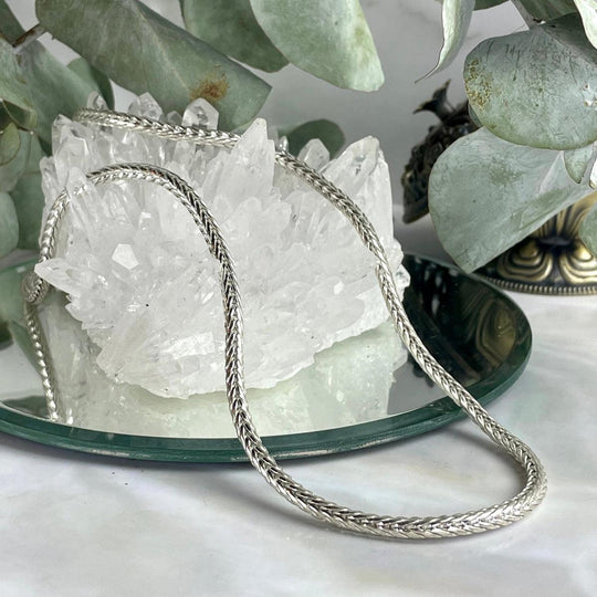 Foxtail Sterling Silver 3.2mm Chain