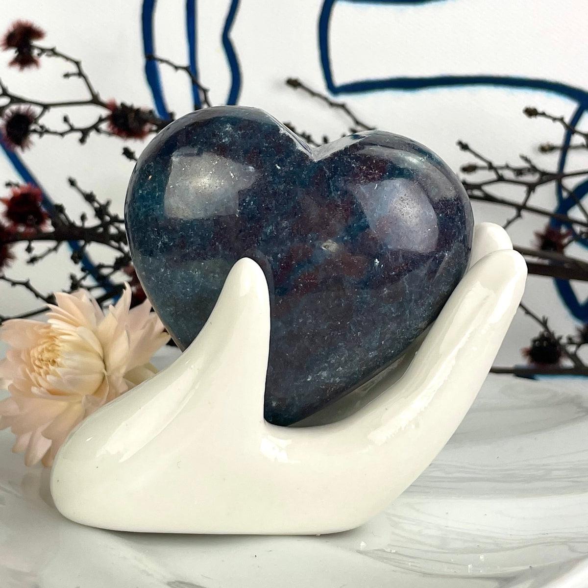 Ruby Crystal Heart