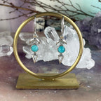 Amazonite Aztec Earrings