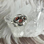 Multi Stone Sterling Silver Ring