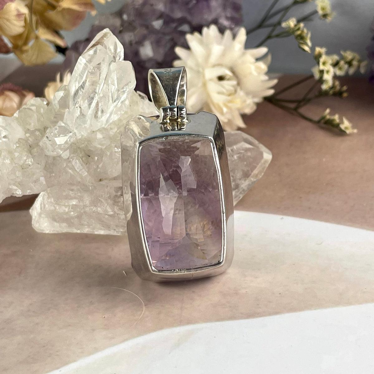 Extra Large Crystal Pendant