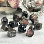 Pink And Green Polished Crystal