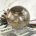 High Grade Smoky Quartz Sphere