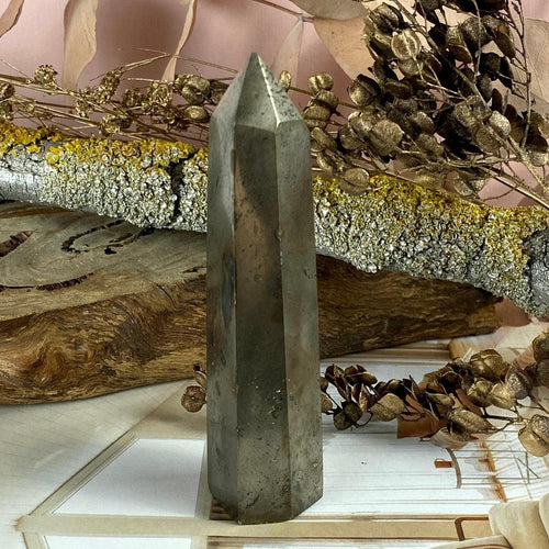 Pyrite Crystal Point