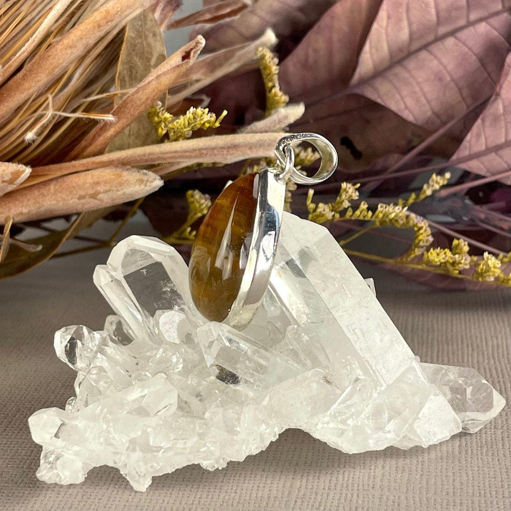 Golden Lodolite Pendant