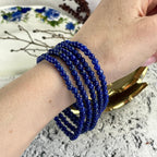 Lapis Lazuli Small Bead Bracelet