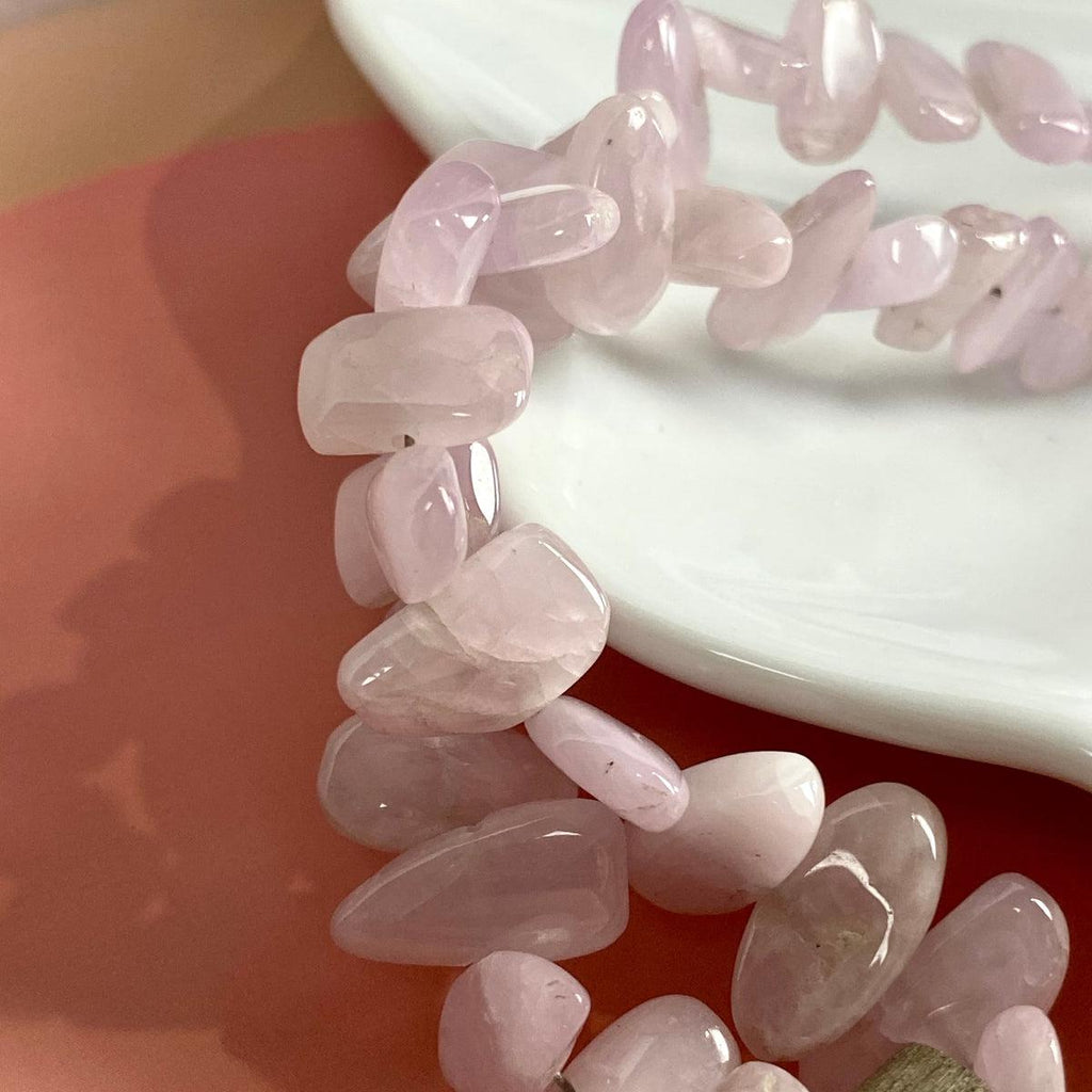 Cobalto Calcite Bead Necklace