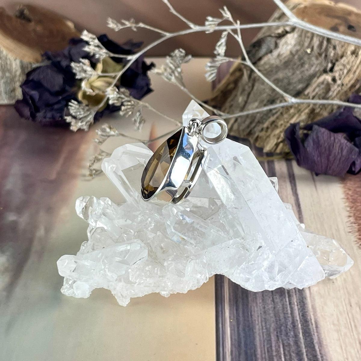 Teardrop Citrine Pendant
