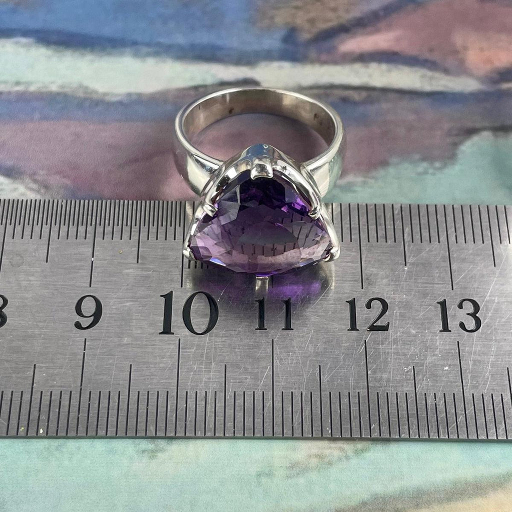 Sterling Silver Amethyst Ring