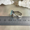 Aquamarine 925 Silver Ring