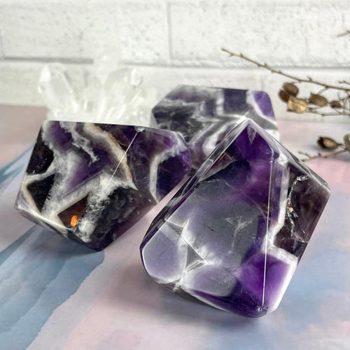 Chevron Amethyst Freeform