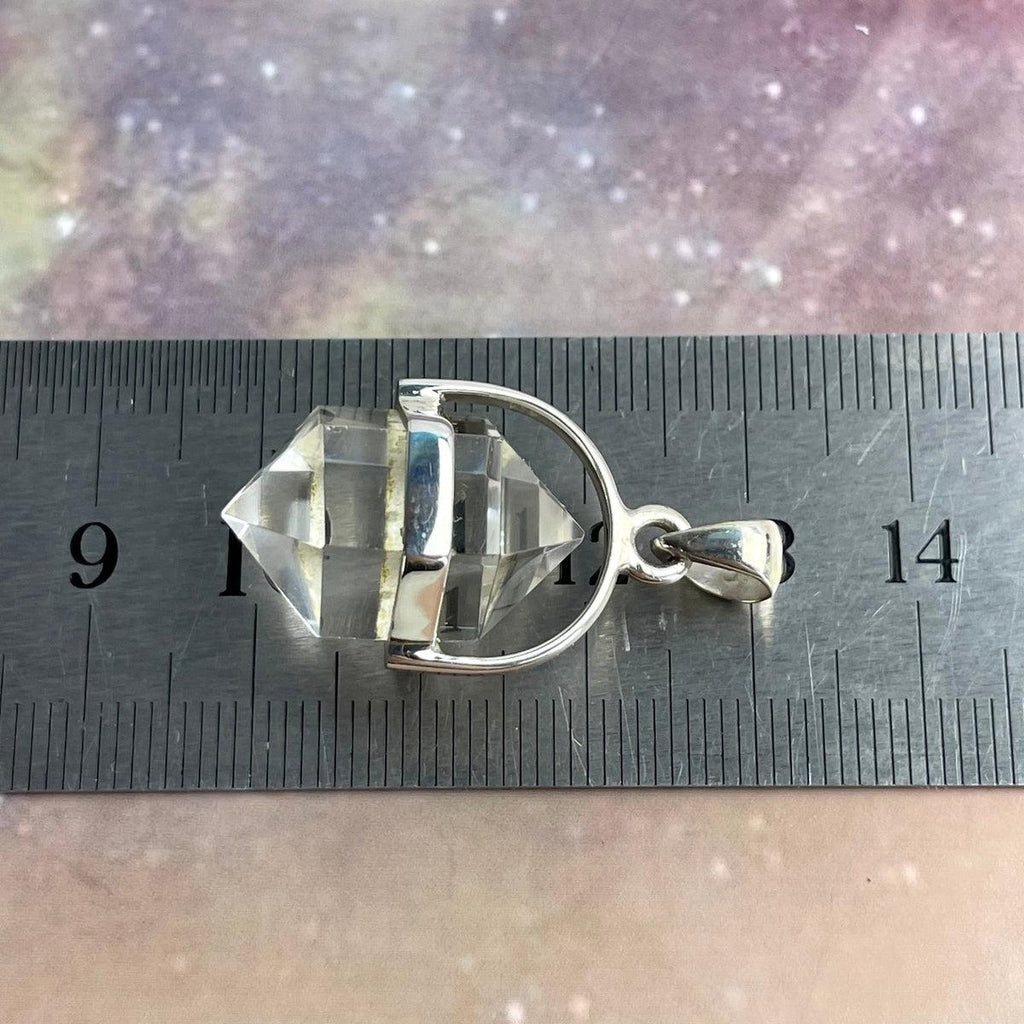 Clear Quartz Sterling Silver Necklace