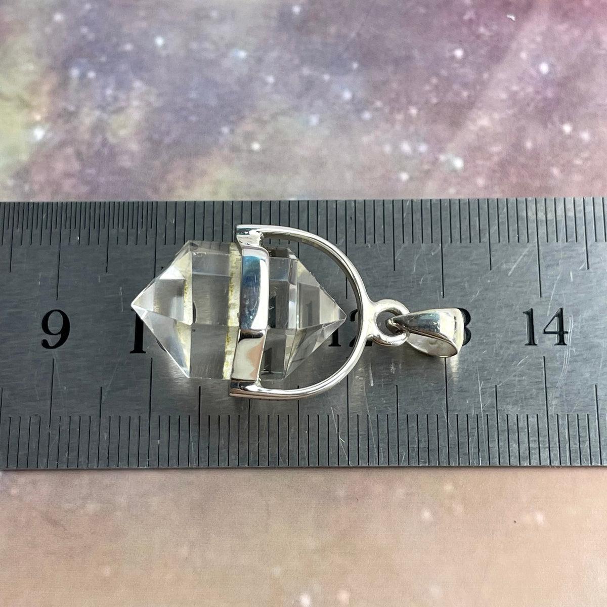 Clear Quartz Sterling Silver Necklace