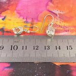 Herkimer Diamond Nugget Earrings