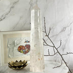 Clear Quartz Crystal Tower