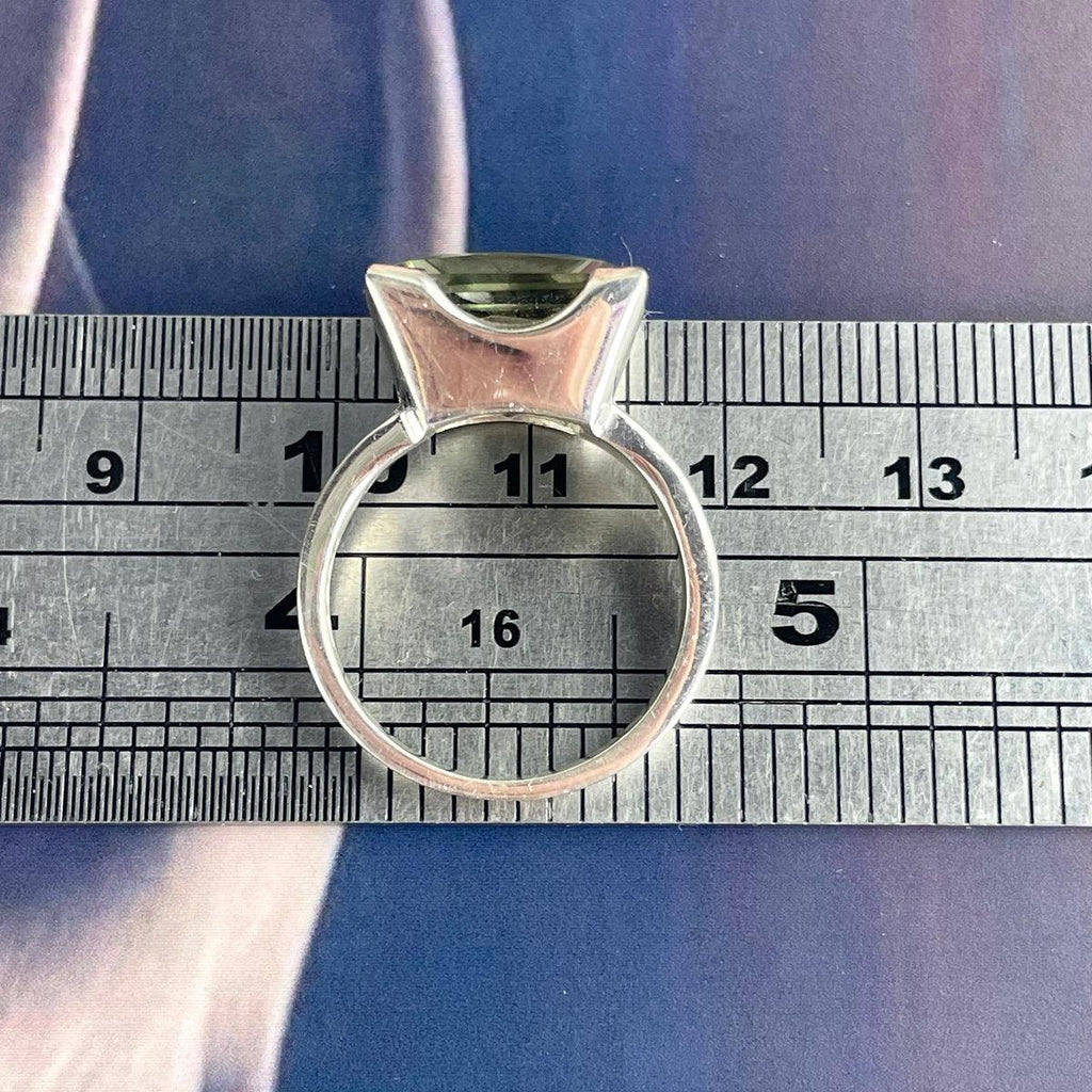 Green Amethyst Silver Jewellery