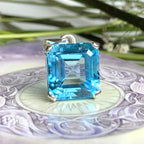 Blue Topaz Pendant
