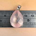 Pink Gemstone Silver Necklace