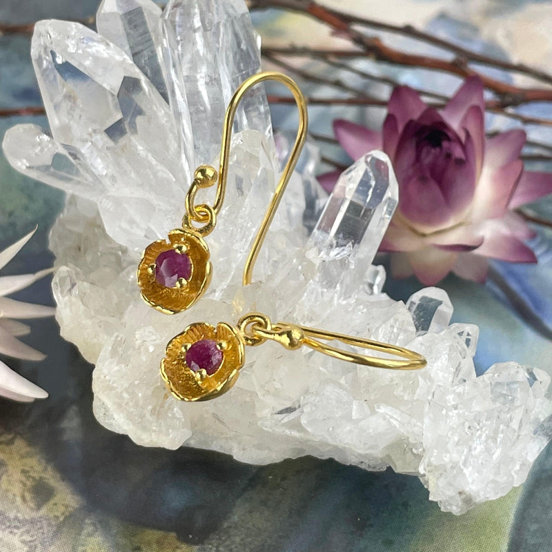 Ruby And Gold Jewellery