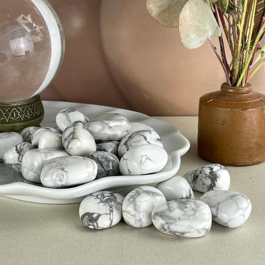 Howlite Tumbled Stones